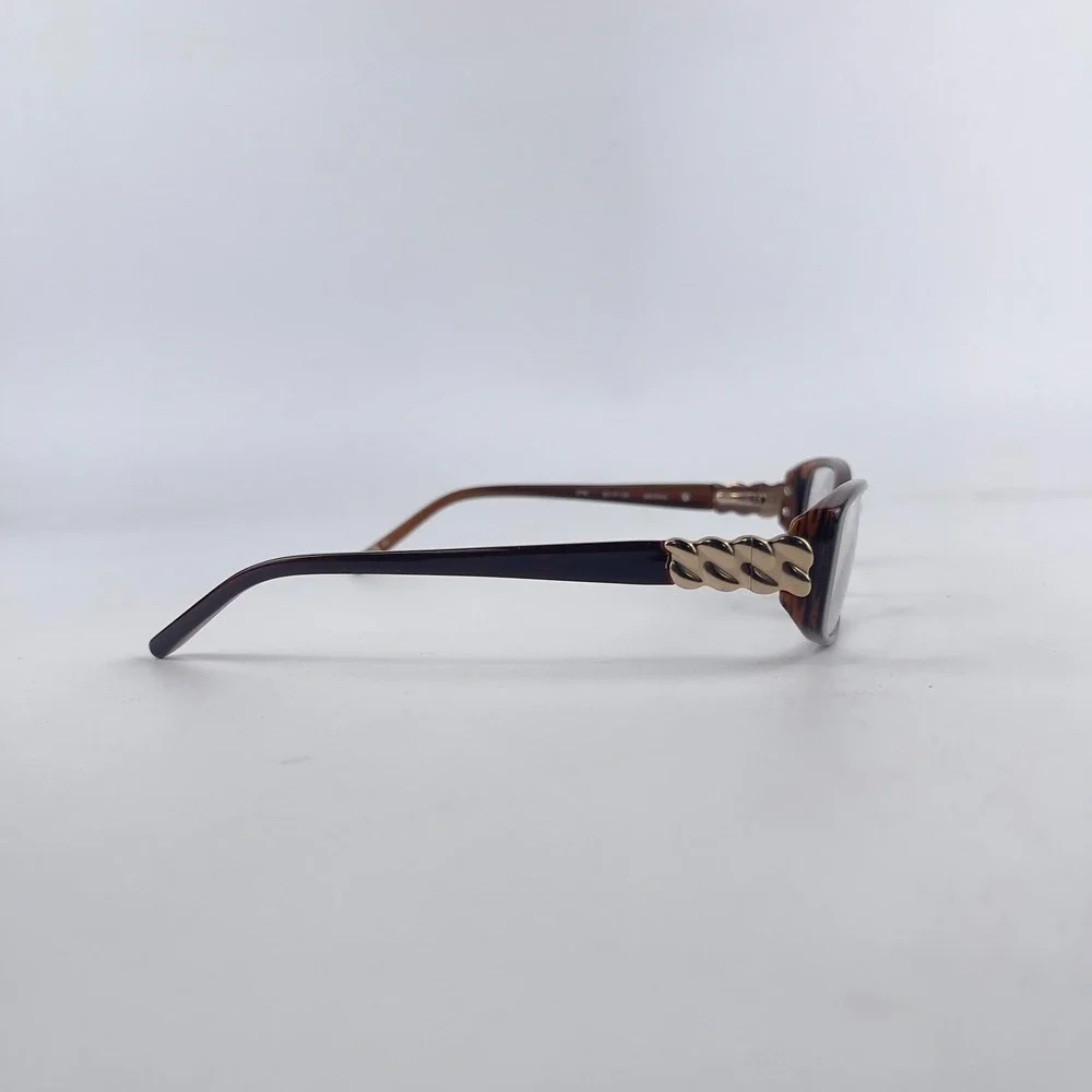 Jones New York Women's Eyeglasses J740 Frame Brown Full Rim 53-17-135‎ mm